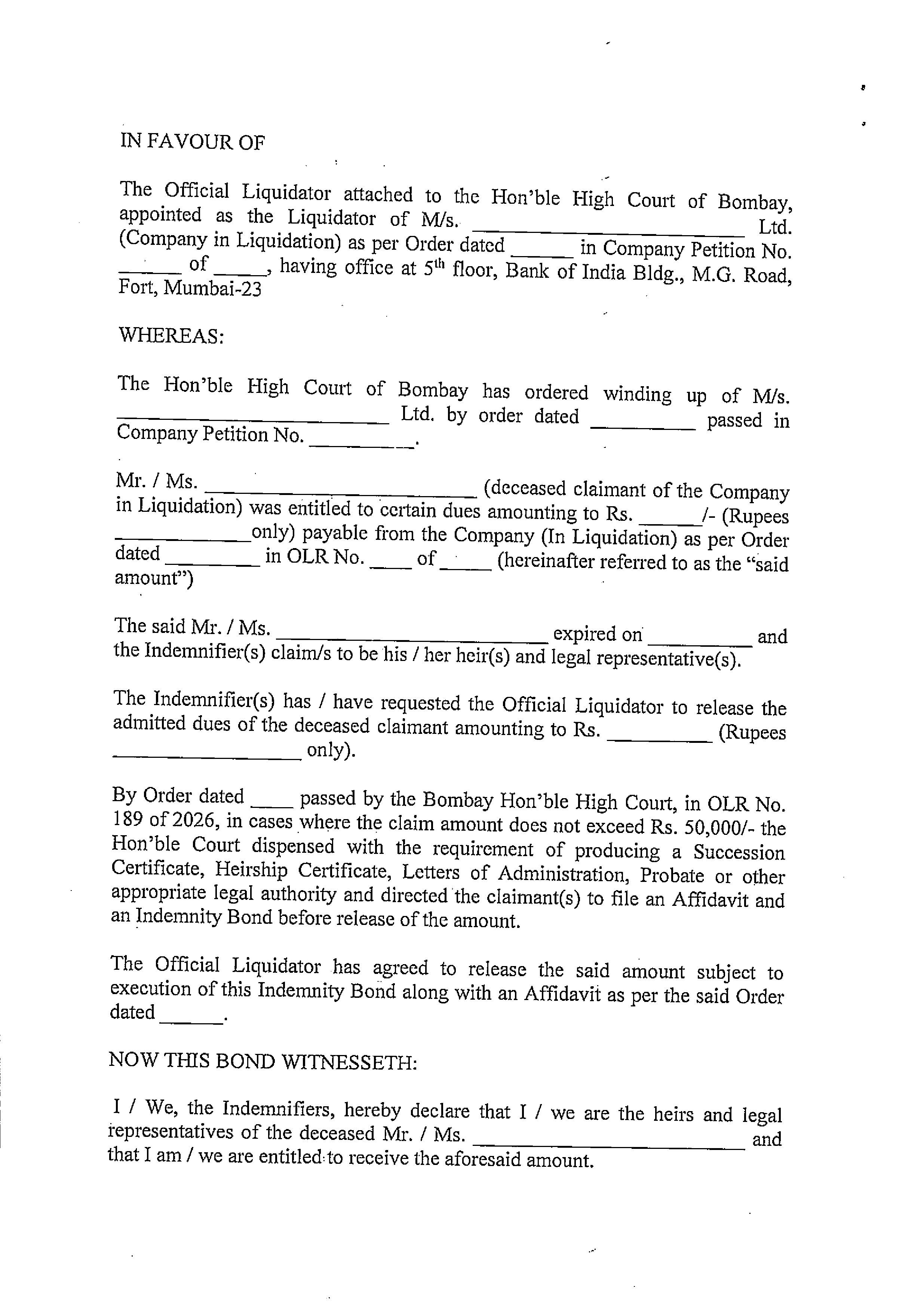 Other Notice